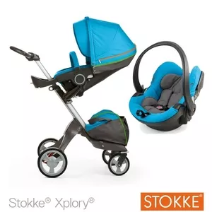 2014 Stokke Xplory V4 новорожденных Полное коляски 