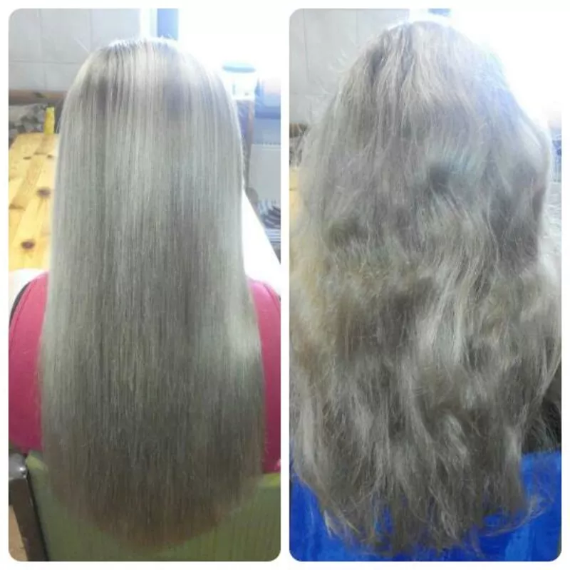 Бразильское кератиновое выпрямление волос 5