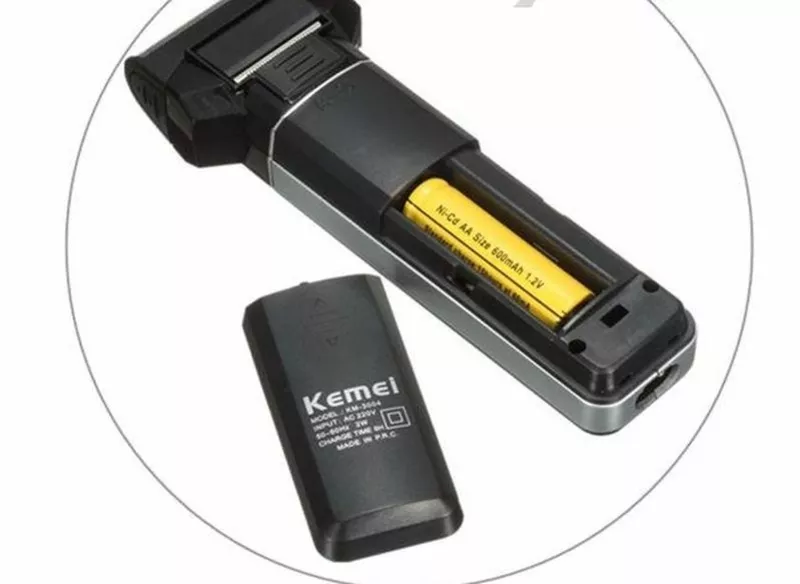 Электробритва KEMEI-3004A аккумуляторная 3 в 1 4