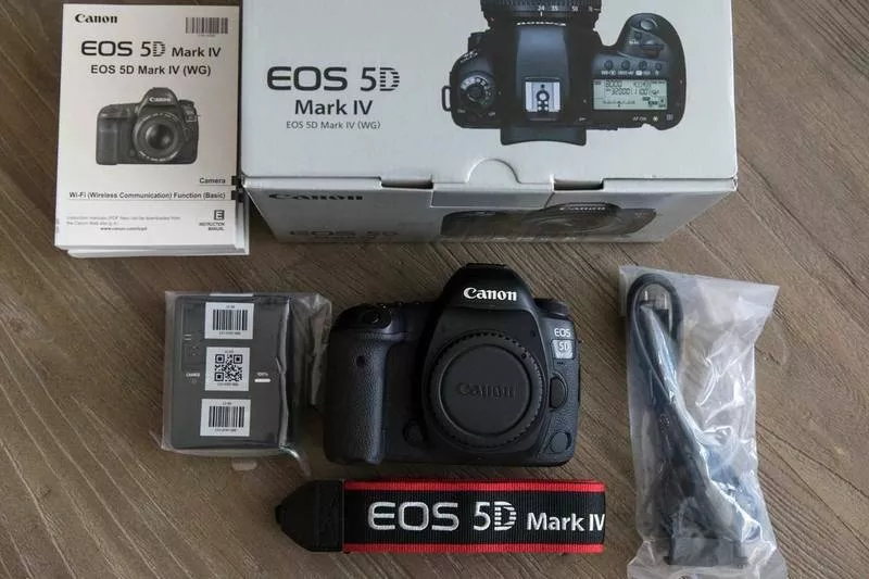 Canon EOS 5D Mark IV DSLR 4k фотоаппарат